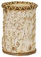 Birch Bark bathroom wall cup tumbler