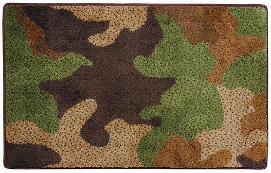 Camouflage  bathroom Bathroom Rug