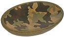 Camouflage soap dish