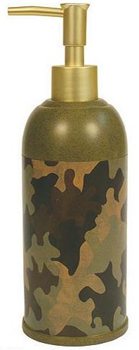 Camouflage  bathroom Soap/Lotion Dispenser Pump