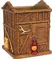 Camping Cabin designer trash can