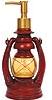 Camping Cabin bathroom lotion soap dispenser
