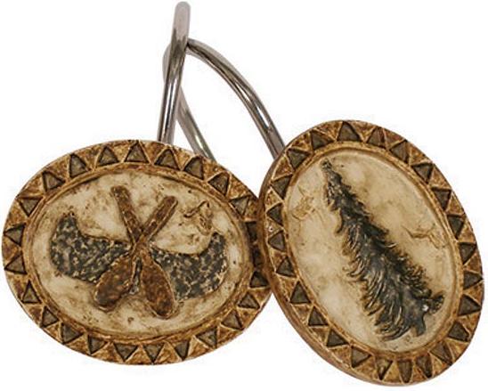 Canoe Creek  bathroom Shower Curtain Hooks