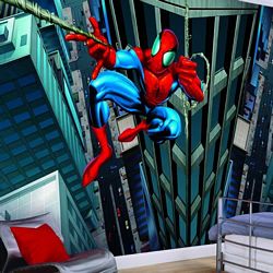 Spider-Man Mural Full Wall Mural BZ9121MRoom Shot