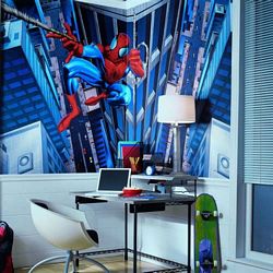 Spider-Man Mural Chair Rail Wall Mural BZ9122MRoom Shot