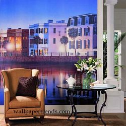 Charleston Mural Full Wall Mural RA0113MRoom Shot