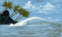 Hang Ten Mural Full Wall Mural RA0119M Hang Ten Mural Full Wall Mural RA0119M