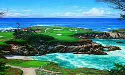 Cypress Point Mural Full Wall Mural RA0155M Cypress Point Mural Full Wall Mural RA0155M