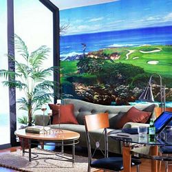 Cypress Point Mural Full Wall Mural RA0155MRoom Shot