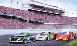 Daytona Raceway Mural Full Wall Mural RA0199M Daytona Raceway Mural Full Wall Mural RA0199M