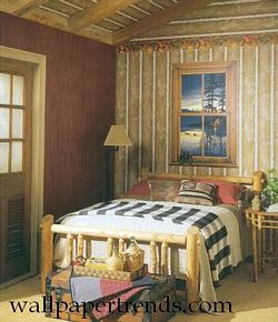 Lake View Cabin Wall Mural Lake View Cabin Wall Mural