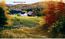 RA0107M Golden Countryside Mural Full Wall Mural