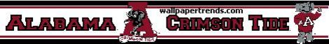 Alabama Crimson Tide Wallpaper Border