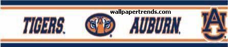Auburn Tigers Wallpaper Border