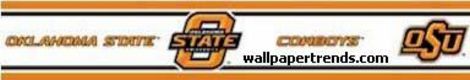 Oklahoma State Cowboys Wallpaper Border