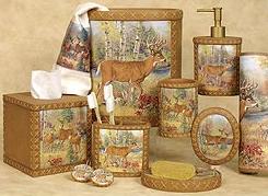 Deer Lodge bathroom vanity accessories