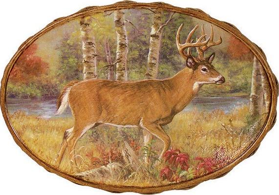 Deer Lodge bathroom soap dish