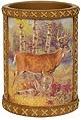 Deer Lodge bathroom wall cup tumbler