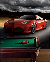 FE162600R Ferrari GT 430 Scuderia Vertical Wall Mural 