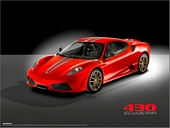 FE162700M Ferrari GT 430 Scuderia Wall Mural 
