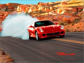 FE162710M Ferrari GT 599 GTB Smokeshow Wall Mural 