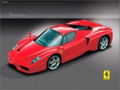 FE162730M Ferrari GT Enzo  Wall Mural 