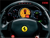 FE162740M Ferrari GT F430 Dashboard Wall Mural 