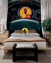FE162740R Ferrari GT F430 Dashboard Wall Mural 