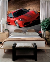 FE162750R Ferrari GT 430 Scuderia at Fiorano Wall Mural 