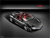 FE162760M Ferrari GT F430 Spider Studio Wall Mural 
