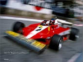 FE162930M 1978 Ferrari 312 T3 at Monaco Grand Prix Wall Mural 