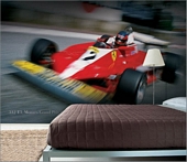 FE162930R 1978 Ferrari 312 T3 at Monaco Grand Prix Wall Mural 