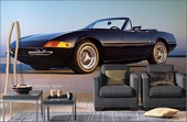 FE162940R 1972 Ferrari 365 GTS/4  Wall Mural 