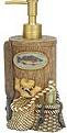 Fishing Lodge bathroom lotion soap dispenser