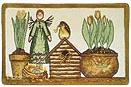 Linda Spivey Garden Angels Decor bath rugs tub mat