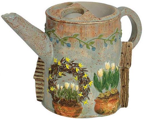 Linda Spivey Garden Angels Decor  bathroom Toothbrush Holder