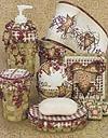 Linda Spivey Hearts and Stars Decor bathroom vanity accessories