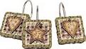 Linda Spivey Hearts and Stars Decor shower curtain hooks