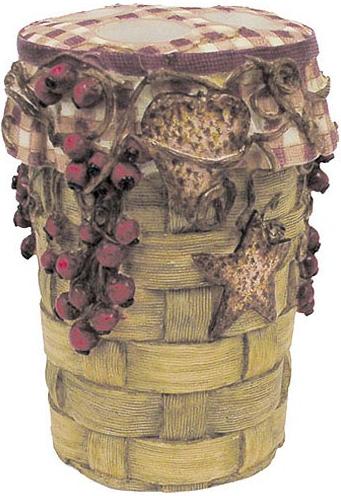 Linda Spivey Hearts and Stars Decor  bathroom Toothbrush Holder