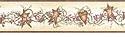 Linda Spivey Hearts and Stars Decor bathroom wallpaper border
