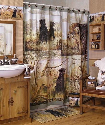 Hunting Dogs bathroom accessories gallery