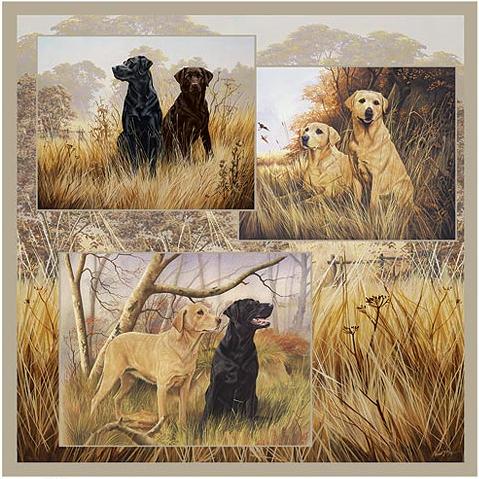 Hunting Dogs  bathroom Shower Curtain