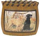 Hunting Dogs bathroom toothbrush holder