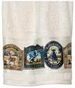 Hunting Lodge Cabin bathroom decor bath towels set