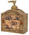 Hunting Lodge Cabin bathroom lotion soap dispenser