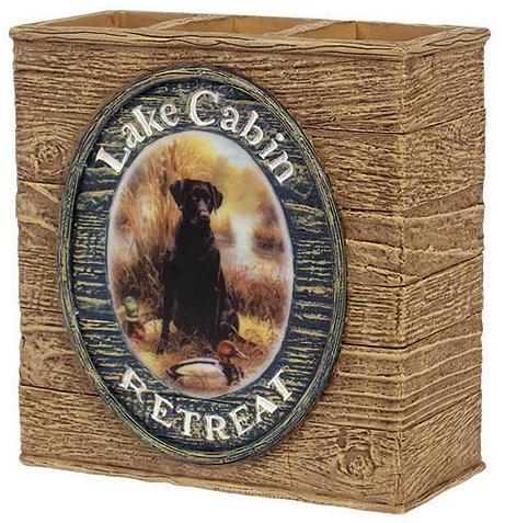 Hunting Lodge Cabin  bathroom Toothbrush Holder