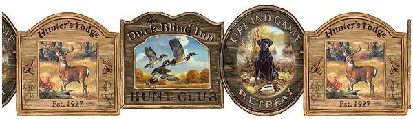 Hunting Lodge Cabin Bathroom Wallpaper Wall Border Hunting Lodge Cabin Bathroom Wallpaper Wall Border