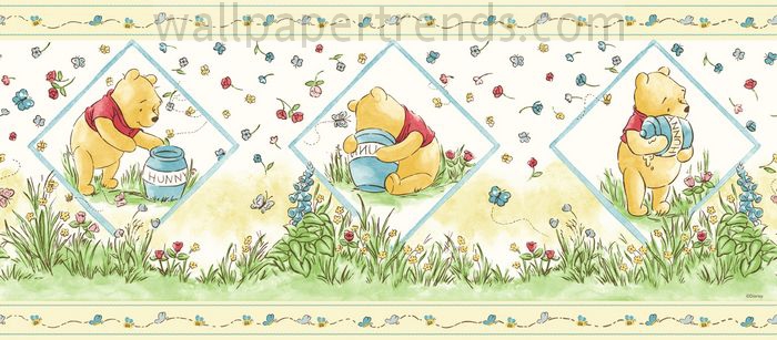 egyptian wallpaper border. classic pooh wallpaper border