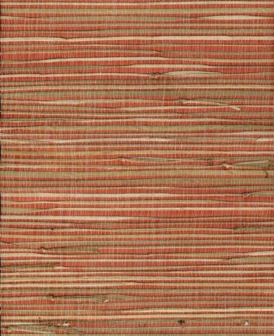 kenneth james grasscloth collection 
       red 50-65605