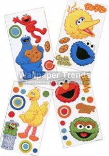 Sesame Street's Elmo, Big Bird, Oscar the Grouch and Cookie Monster
